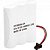 Bateria Recarregável Universal Para Telefone sem Fio 600mAh 3,6V RONTEK - Imagem 2