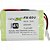 Bateria Universal Telefone Sem Fio 3,6V AAA 600mAh FX-60U Flex - Imagem 1