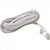 Extensor para Telefone 5mt RJ11 2 Vias Liso CBTL0008 Branco STORM - DEZ / 10 - Imagem 2