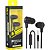 Fone De Ouvido 5+ Easy Flat Com Microfone Preto - Imagem 1