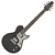 Guitarra Aria Pro II 718-MK2 Brooklyn Open Pore Black - Imagem 1
