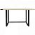 Mesa Office Hayonik MHO 1500 27mm Carvalho Berlin - Imagem 1