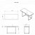 Mesa Office Hayonik MHO 1500 27mm Carvalho Berlin - Imagem 5