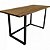 Mesa Office Hayonik MHO 1300 27mm Amêndola Rústica - Imagem 2