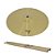 Prato De Ataque Para Bateria 18" + Baqueta 5a Maple New York - Imagem 1