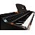 Kit Piano Digital 88 Teclas Waldman KG-8800 Preto + Banco - Imagem 4