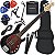 Kit Contrabaixo Elétrico PHX MSR-5 BK Five 5 Cordas Preto Bx03 - Imagem 1