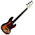 Contrabaixo Elétrico 4 Cordas Giannini GB-100 3TS/TT Sunburst - Imagem 1