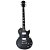 Kit Guitarra Elétrica Les Paul PHX Studio LP-5 BK Flamed Maple Preta Gx01 - Imagem 2