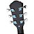 Kit Guitarra Elétrica Les Paul PHX Studio LP-5 BK Flamed Maple Preta Gx02 - Imagem 6