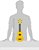 Ukulele Soprano Mahalo MR1 YW Amarelo Rainbow Series - Imagem 5