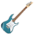 Guitarra 6C RG GIO Metallic Light Blue Ibanez GRX40-MLB - Imagem 1