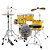 Bateria Completa (5 tambores) Bumbo 18 (Amarela ELY) Tama Imperialstar IP58H6W-ELY - Imagem 3