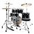 Bateria Completa (5 tambores) Bumbo 18 (Preta HBK) Tama Imperialstar IP58H6W-HBK - Imagem 3