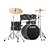 Bateria Completa (5 tambores) Bumbo 2 (Preto Opaco BOB) Tama Imperialstar IP5H6W-BOB - Imagem 1