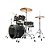 Bateria Completa (5 tambores) Bumbo 2 (Preto Opaco BOB) Tama Imperialstar IP5H6W-BOB - Imagem 2