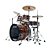 Bateria Completa (5 tambores) Bumbo 22 (Coffee Teak Wrap CTW) Tama Imperialstar IP52H6-CTW - Imagem 2
