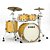 Bateria Shell Pack (4 tambores) Bumbo 22 (Dourado Acetinado Satin Aztec Gold Metallic) Tama Starclassic Maple MATZS-SAM - Imagem 1