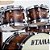 Bateria Shell Pack (4 tambores) Bumbo 22 (Molten Satin Brown Burst) Tama Starclassic Maple MATZS-MBB - Imagem 3