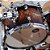 Bateria Shell Pack (4 tambores) Bumbo 22 (Molten Satin Brown Burst) Tama Starclassic Maple MATZS-MBB - Imagem 2