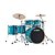 Bateria Shell Pack (5 tambores) Bumbo 22 (Azul Sky Blue Aurora) Tama Starclassic Performer MBS52RZS-SKA - Imagem 1
