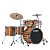 Bateria Shell Pack (5 tambores) Bumbo 22 (Caramel Aurora) Tama Starclassic Performer MBS52RZS-CAR - Imagem 1