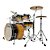 Bateria Shell Pack (7 Tambores) Bumbo 22 (Gloss Lacebark Pine Fade) Tama Superstar Classic CL72RS-PGLP - Imagem 2