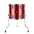 Surdo De Chão 14x12 (Vermelho Burnt Red Mist) Tama Imperialstar IPF14A-BRM - Imagem 1