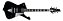 Guitarra 6 Cordas Paul Stanley Black Ibanez Signature Series PS120-BK - Imagem 1