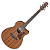 Violão 6 Cordas Aço Eletroacústico Advanced Auditorium Open Pore Natural Ibanez Advanced Acoustic Series AAM54CE-OPN - Imagem 1