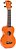 Ukulele Soprano Mahalo MR1 OR Laranja Rainbow Series - Imagem 3