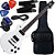 Kit Guitarra Elétrica Waldman Les Paul Glp 190 Wh Branca Gx01 - Imagem 1