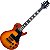 Guitarra Waldman Les Paul GLP-25F HB Honey Burst - Imagem 1
