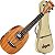 Ukulele Concerto Elétrico Akahai AKP-24E Pineapple Ativo e Bag - Imagem 1