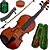 Kit Violino Harmonics VA34 3/4 Natural Com Estojo - Imagem 1