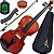 Kit Violino Iniciante Zellmer Natural Tamanho 4/4 ZLM44NV C/ Estojo - Imagem 1