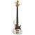 Contrabaixo Aria Pro II 313-MK2/5 Detroit 5 Cordas Open-Pore White - Imagem 2