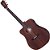 Violão Elétrico Rozini Folk 6 Cordas Canhoto Fosco RX315 RE2 F.CT.LP LH - Imagem 1