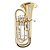 Kit Eufonio/ Bombardino 4 Pistos Em Sib Eagle Eup664 - Imagem 1