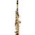 Kit Sax Reto Soprano Eagle SP502 Preto Ônix Chaves Laqueadas - Imagem 3