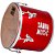 Kit Percussão Samba Music Vermelho PHX Rebolo Repique Reco-Reco e Pandeiro - Imagem 4