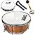 Kit Percussão Music Zabumba 20x20 + Pandeiro + Acessórios - Imagem 1