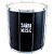 Kit Surdo Madeira Samba Music 60x20 Preto Pele Animal - Imagem 1