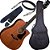 Kit Violão Elétrico Folk Mogno Eq 3 Bandas Sgd195c Shelby - Imagem 1