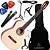 Kit Violão Studio Rozini RX515 RE2.F.CT.LP Flat Ativo Nylon - Imagem 1