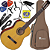 Kit Violão Elétrico Eagle DH69T Nylon Natural Brilhante Vx03 - Imagem 1