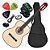 Kit Violão Elétrico Queens Popstar Natural Nylon 38 - Imagem 1