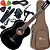Kit Violão Eletroacústico Nylon Spruce Eagle Dh69 Preto Bk - Imagem 1