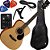 Kit Violão Eletroacústico Cort Standard Af510e Abeto Op Nt - Imagem 1