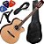 Kit Violão Eletroacústico Cordas Nylon Hofma Ye230 Natural - Imagem 1